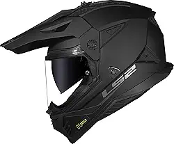 Capacete Ls2 MX 702 Monocolor Preto Fosco Tamanho:62
