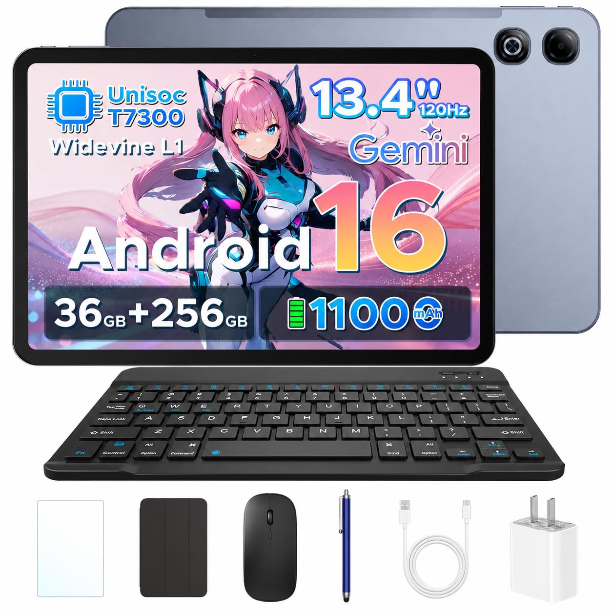 Amazon.co.jp: U13 Pro セット版 Android 16 タブレット 13.4インチ