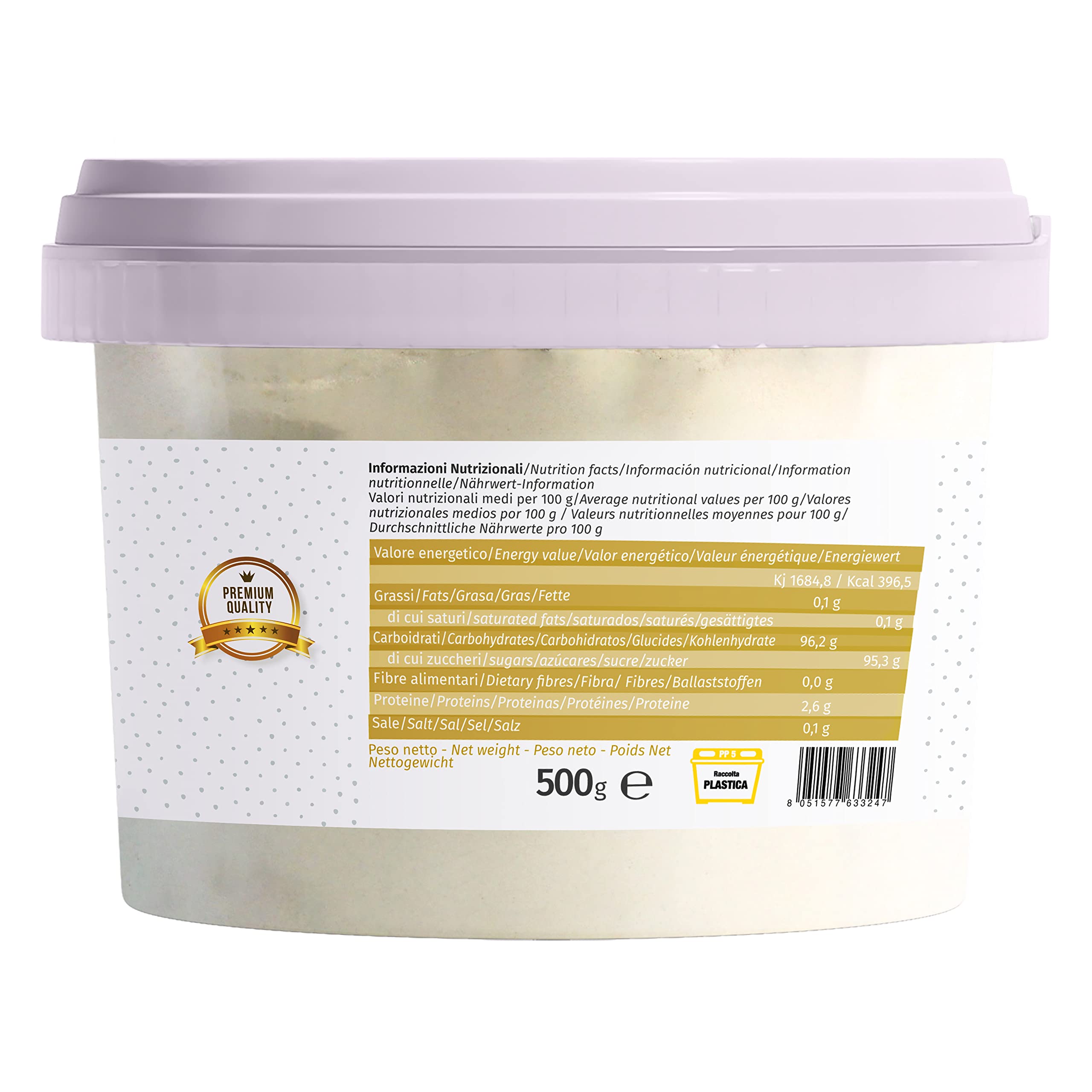 Dolcincasa-Preparato per Biscotti e Pasta Frolla Senza glutine 500g Italiano Mix in Polvere pronto all'uso
