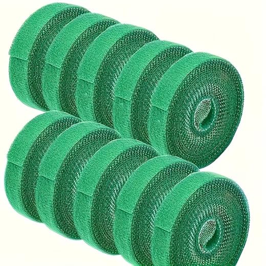 Gardening Plant Ties Self Adhesive Reusable Adjustable 39.4 Inch 3/5/10 Pack for Stems Trellis Vines Indoor Outdoor, 3pcs