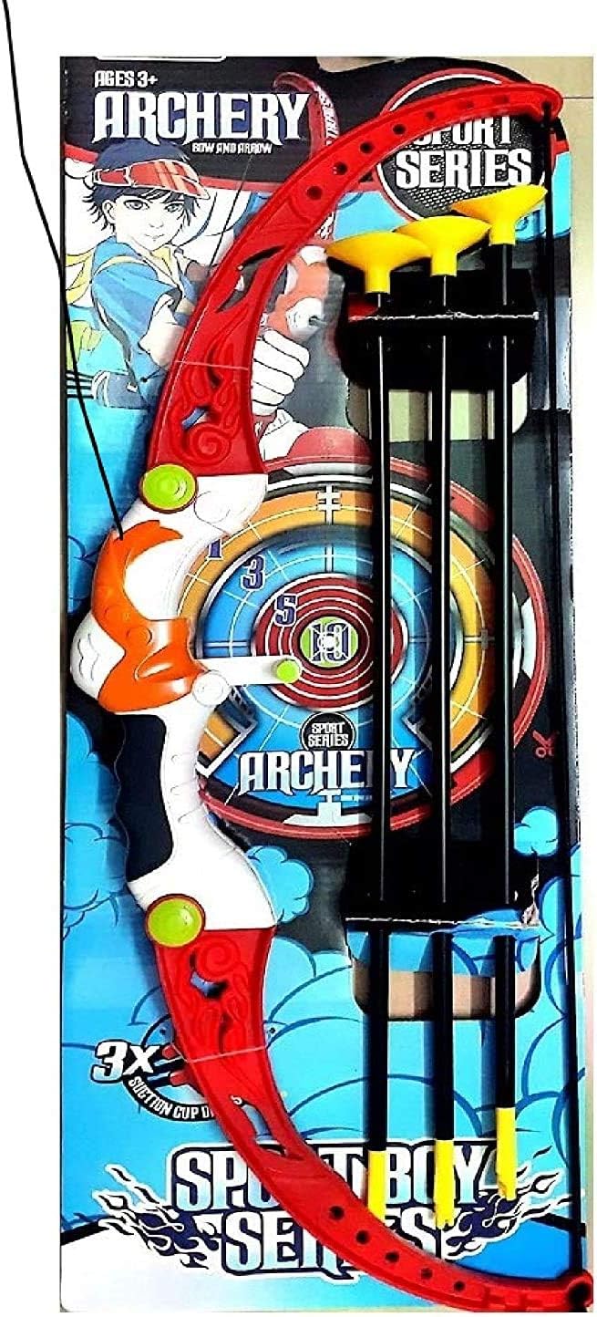 Toy Arena Bow & Arrow Toy for Kids Target Game Multi color