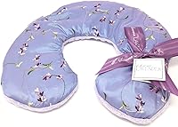 Vista 9 de Sonoma Lavender Almohada de cuello calentable/refrigerable de lavanda de lujo, apta para microondas para cuello y hombros con fundas extraíbles