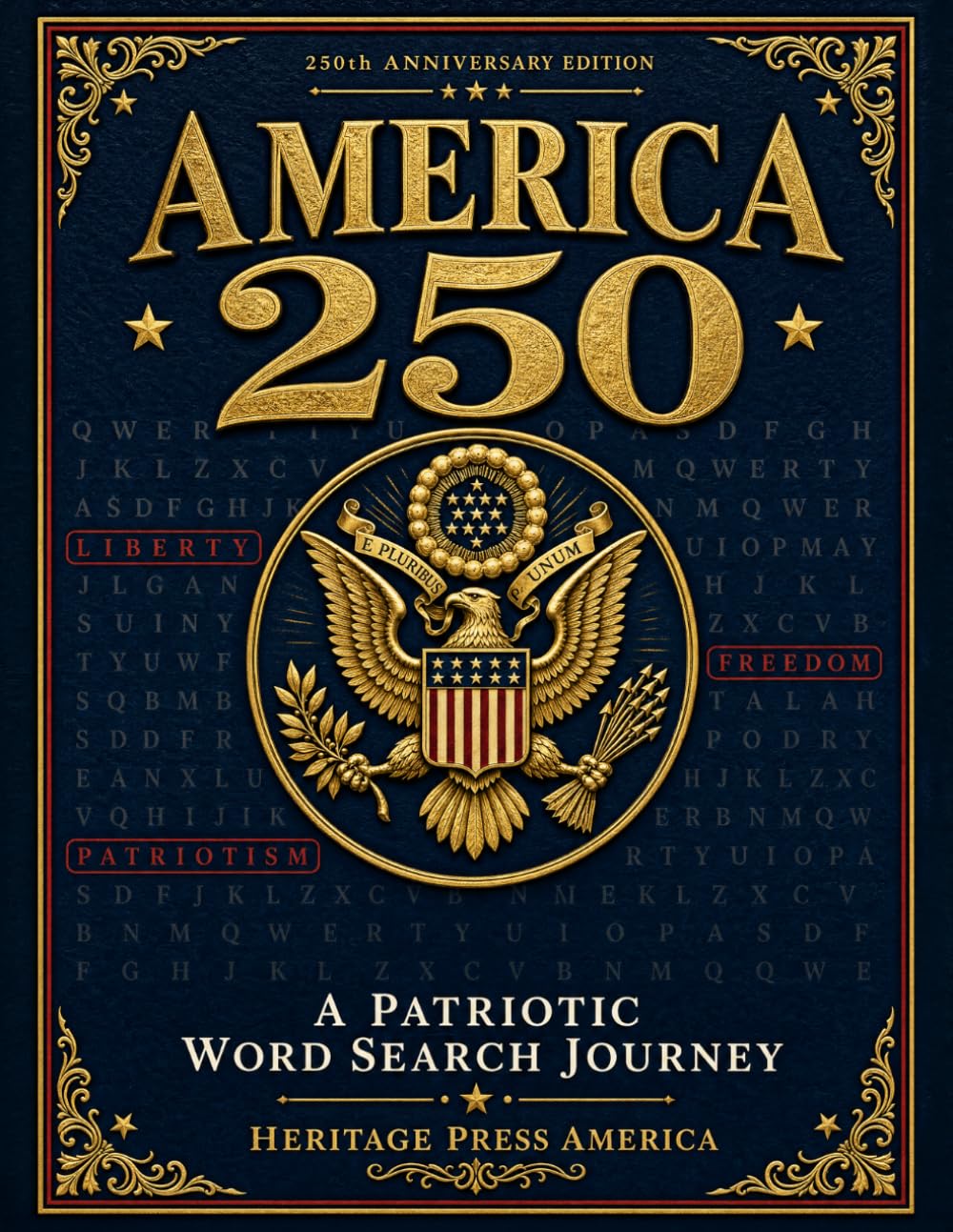 AMERICA 250: A Patriotic Word Search Adventure