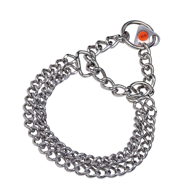 HS Sprenger - Collar paseo doble 2 mm acero inoxidable