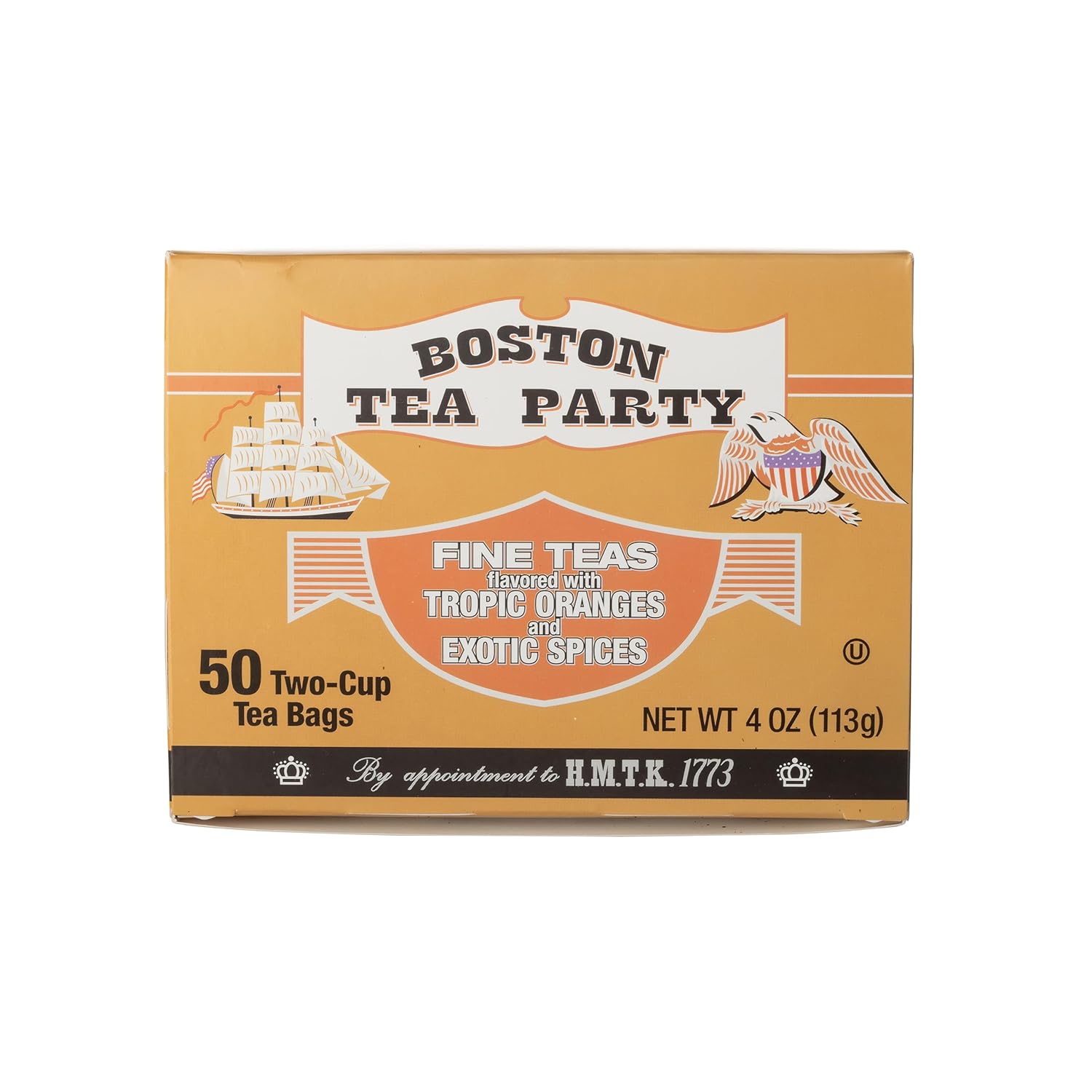 Boston Tea Party 50 count box tea bags - 6pk