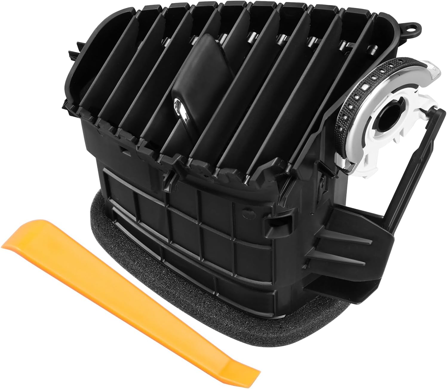 COOL STAR Driver Side Dash AC Heat Air Vent Compatible with Jeep Cherokee 2014-2023 Replace 1WG57DX9AC Left Dash Panel Air Vent