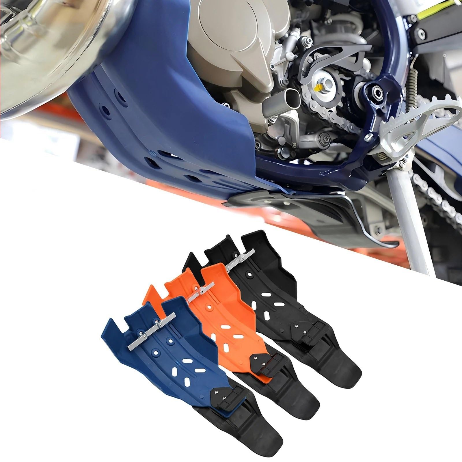 Osłona płyty podwozia Do TC 250 300 250I 300I 2019-2020 Osłona podwozia motocykla Skuteczna