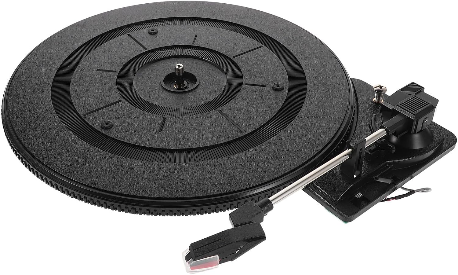 Didiseaon Vintage Vinyl Record Player Gramophone Style with Large Movement and Advanced Turntable Mechanism, Easy to Use Plastic Retro Decor for Home and Music Enthusiasts