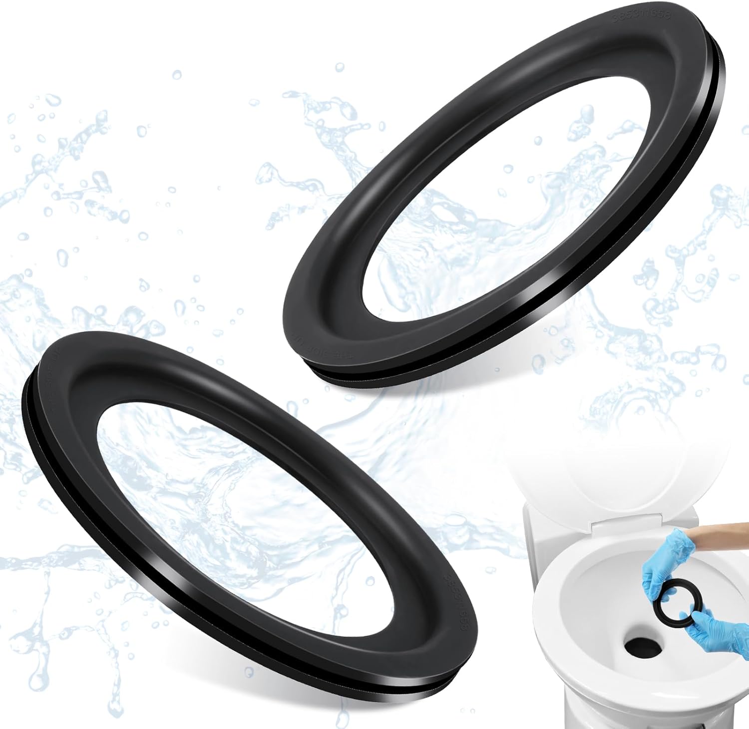 Amazon.com: RV Toilet Seal Fit for dometic Toilet Seal | 2pcs RV Toilet ...
