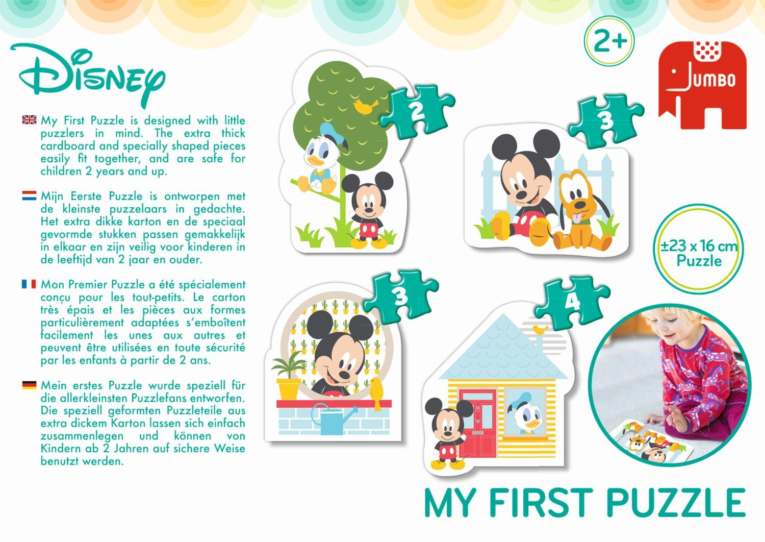 Disney Mickey Mouse My First Puzzle