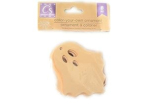 Crafters Square Halloween Ornament Garland: DIY Color Your Own Kids Craft