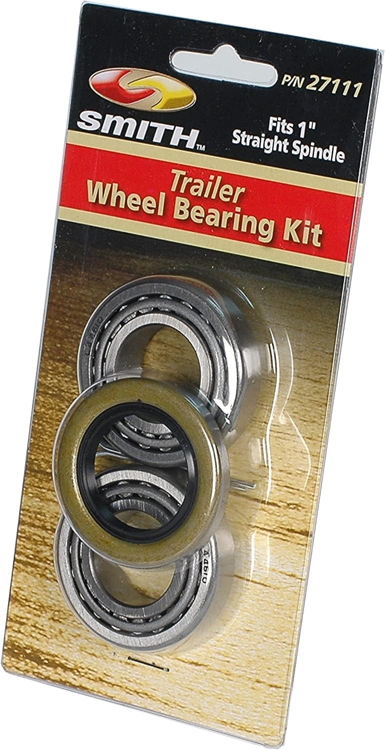 CE SmithBearing Kit with 1" Straight Spindle - Essential Boat Repair Kit with Durable Parts
