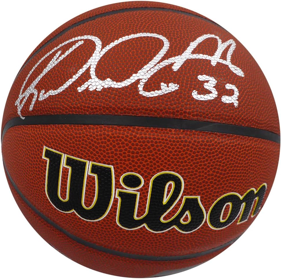 Karl Malone & John Stockton Autographed Wilson Basketball Beckett BAS QR #1W271741