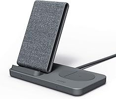 iOttie iON Wireless Duo CERTIFIED BY GOOGLE 10W Stand + 5W Pad Qi-Certified Charger | MADE FOR GOOGLE | Compatible with...
