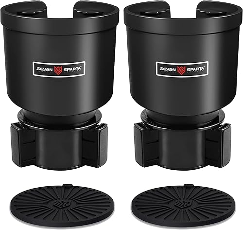 Adaptador expansor de portavasos de automóvil mejorado con base ajustable desplazada, compatible con Yeti Ramblers de 14243646 onzas, Hydro Flasks