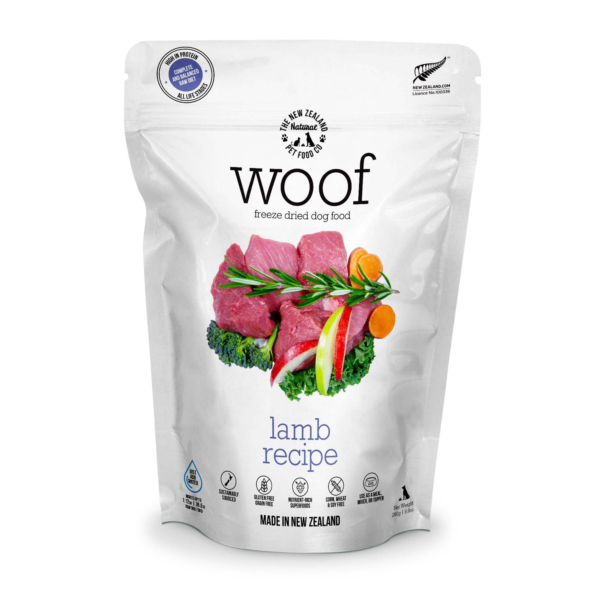 WOOF ワフ フリーズドライ　チキン&ビーフ　各280g WOOF ワフ フリーズドライ チキン&ビーフ 各280g