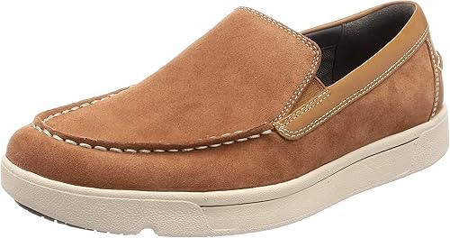 Amazon アシックスウォーキング 軽量クッションレザースニーカー スリッポン 3e ラウンド ペダラ Mb018b メンズ ブラウン 24 Cm Asics Walking アシックスウォーキング ローファー スリッポン