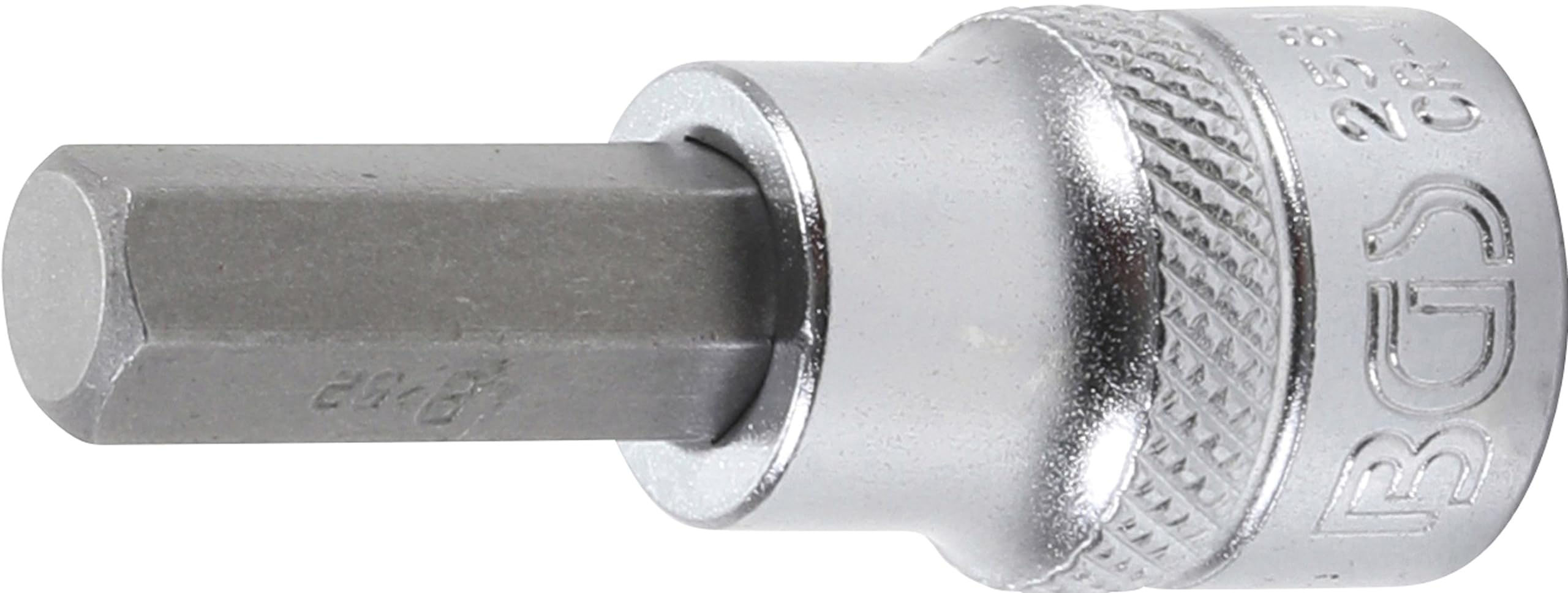 BGS 2581 | Bit Socket | 10 mm (3/8") Drive | internal Hexagon 8 mm