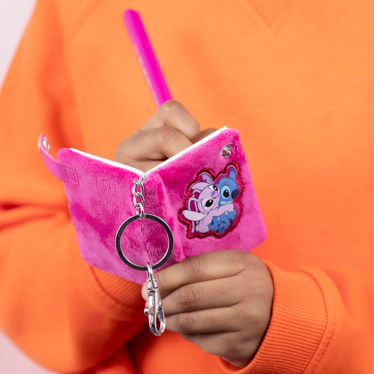 Disney Lilo and Stitch Pink Purse Keychain GH00290RL.PH, Pink, One Size, Casual