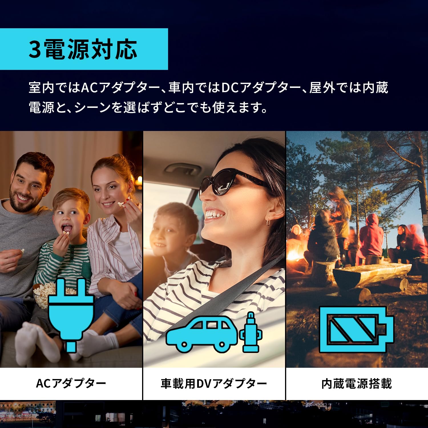 Amazon | [東京Deco] 19型 ポータブル 液晶テレビ 大型モニター 地デジ