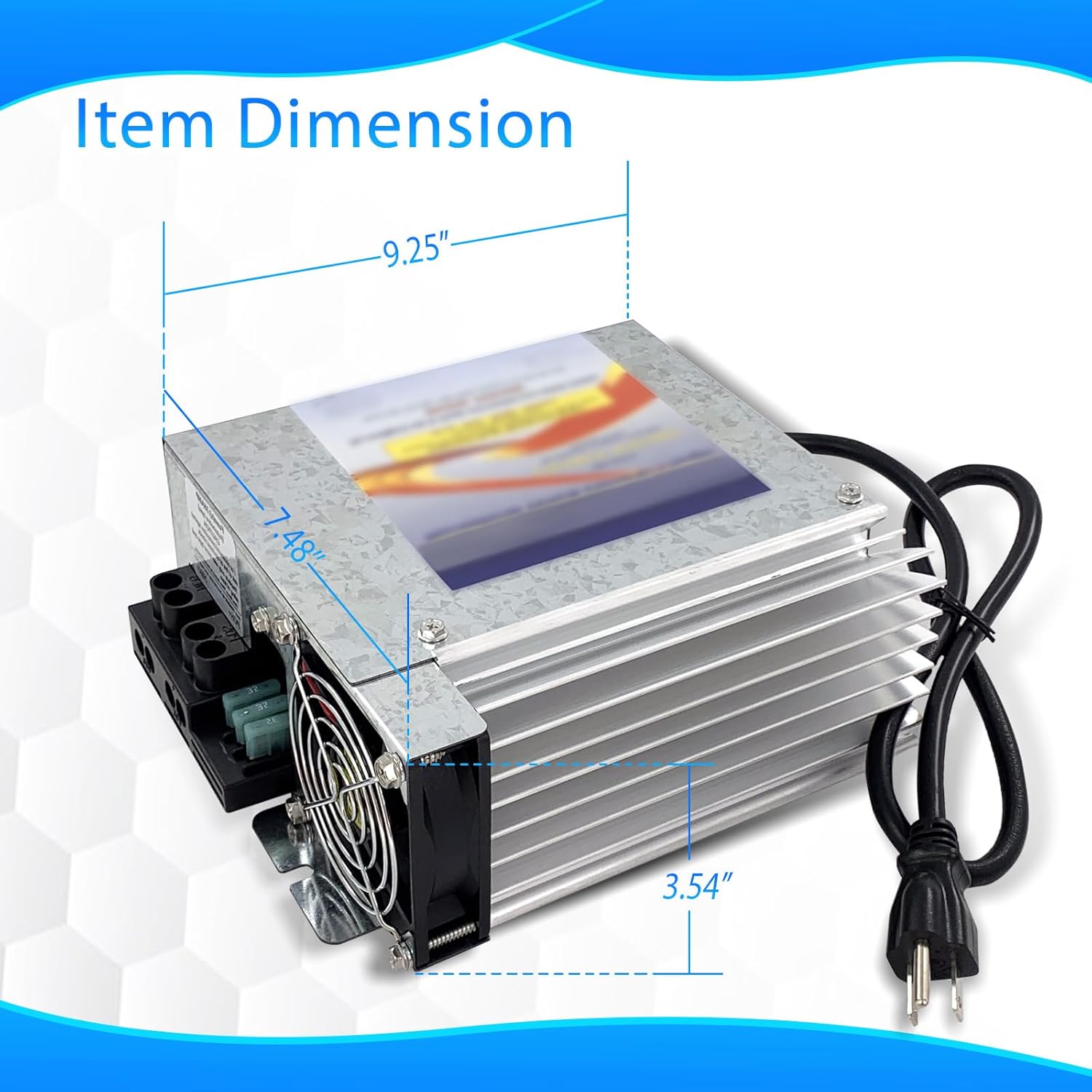 RV Power Converter, PD9260C PD9260CV 60Amp RV Inverter Converter Charger with Charge Wizard 9200 Series Converter/Charger for RV Camper Caravans