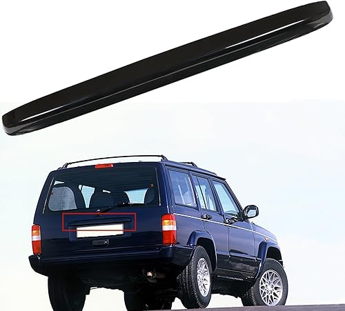 munirater Reemplazo de la cubierta de la lámpara de la luz de la matrícula trasera para Cherokee 1997-2001 5FL86ZZZ