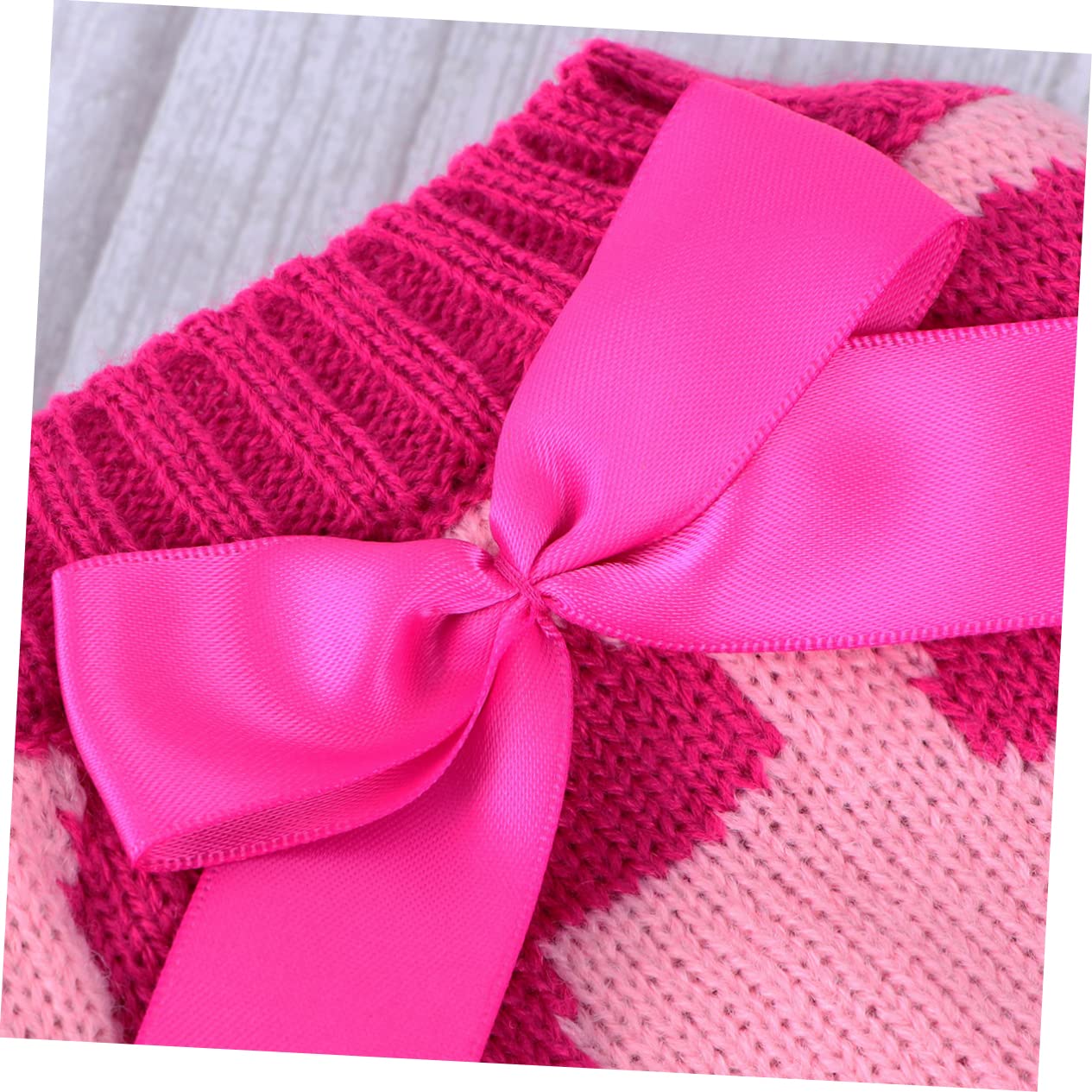 Toddmomy Pull Élégant pour Chien 3 Pièces Motif Cœur Confortable pour Les Fêtes Et Les Activités De Plein Air Taille XS (Rose)