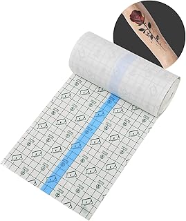 Aftercare Bandage | 8 in x 1 yd Roll | Clear Waterproof Adhesive Wrap, Second Skin Protective Dressing Healing Film Transparent Bandages(8 * 36inch)