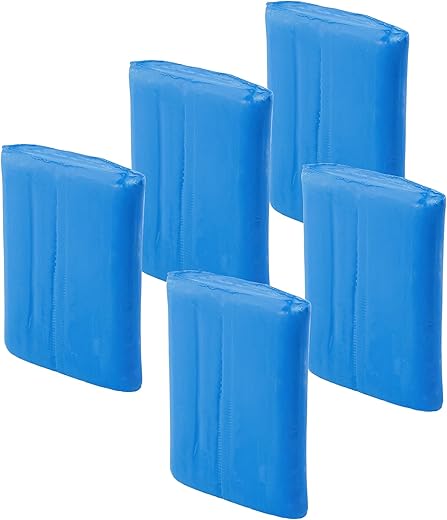 5PCS Claybar,Clay Bar Coche,Detailing Coche,Descontaminar Pintura Coches,Paquetes de Barras de Arcilla para Automóviles,Apto para Diversas Piezas de la Carrocería,Como Espejos,Parachoques
