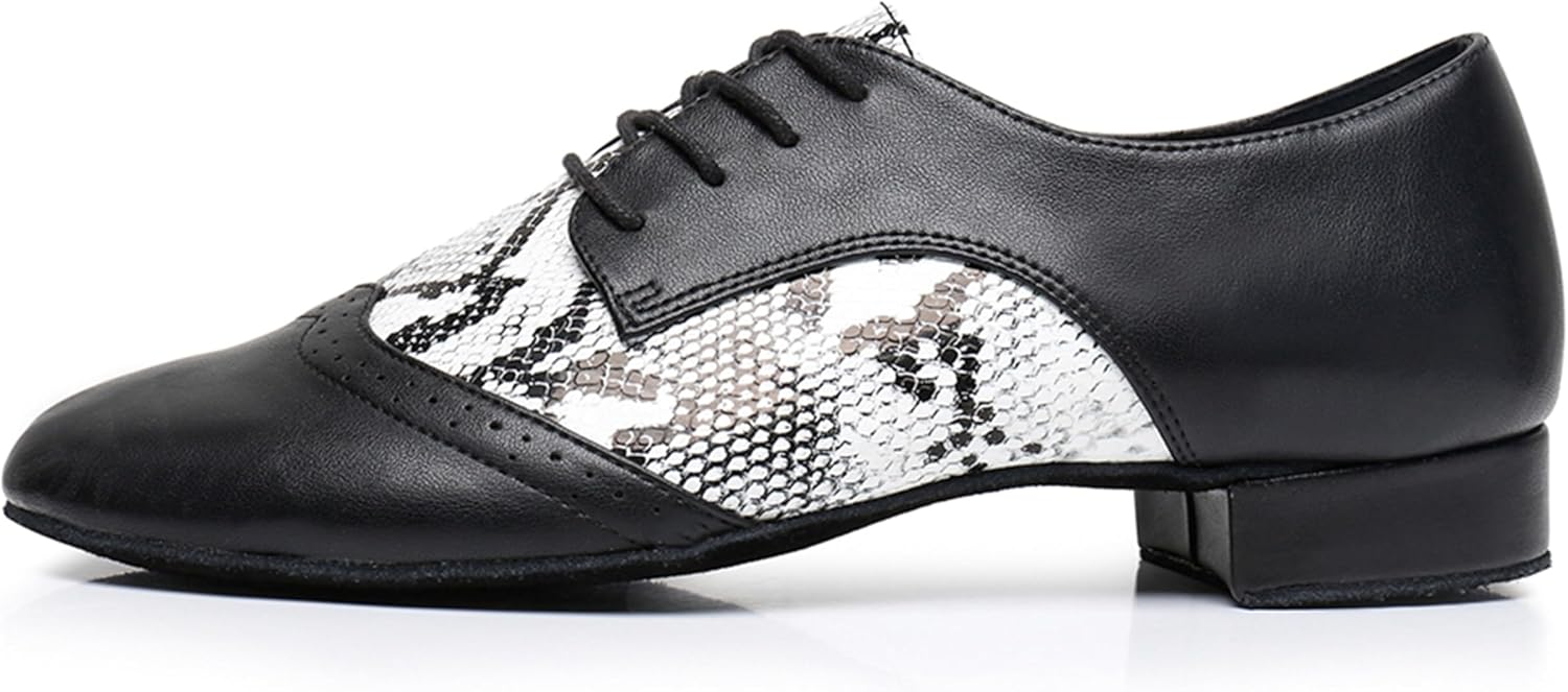 Latin and Ballroom Shoes for Men 1 inch Standard Heel Party Evening Dance Shoes X8011