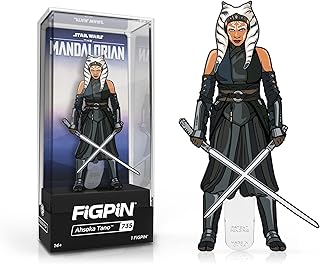 FiGPiN Classic Star Wars The Mandalorian Ahsoka Tano #735, Enamel Pin, Collectible Pin