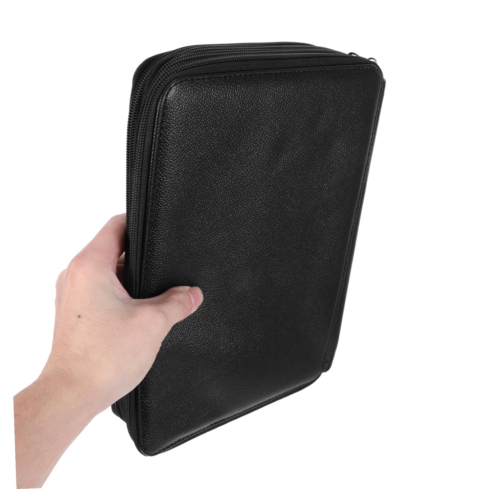 Astuccio Portamatite Colorate 200 Scomparti con Cerniera 4 Strati Grande Capacità Resistente con Cinturino da Polso Organizer Cancelleria Scuola Ufficio