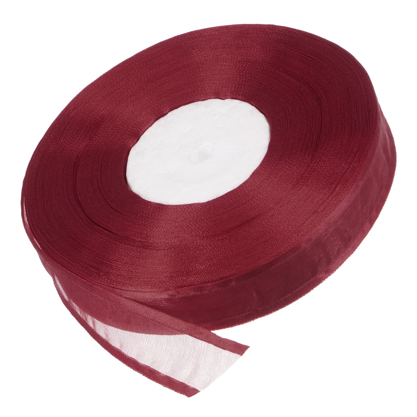 PATIKIL Nastro Di Chiffon Con Filo 1-1/2 Pollice X 10 Iarde