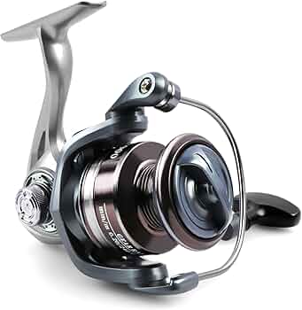 Amazon | スピニングリール 釣り ギア比5.2:1 最大ドラグ力8Kg 左右