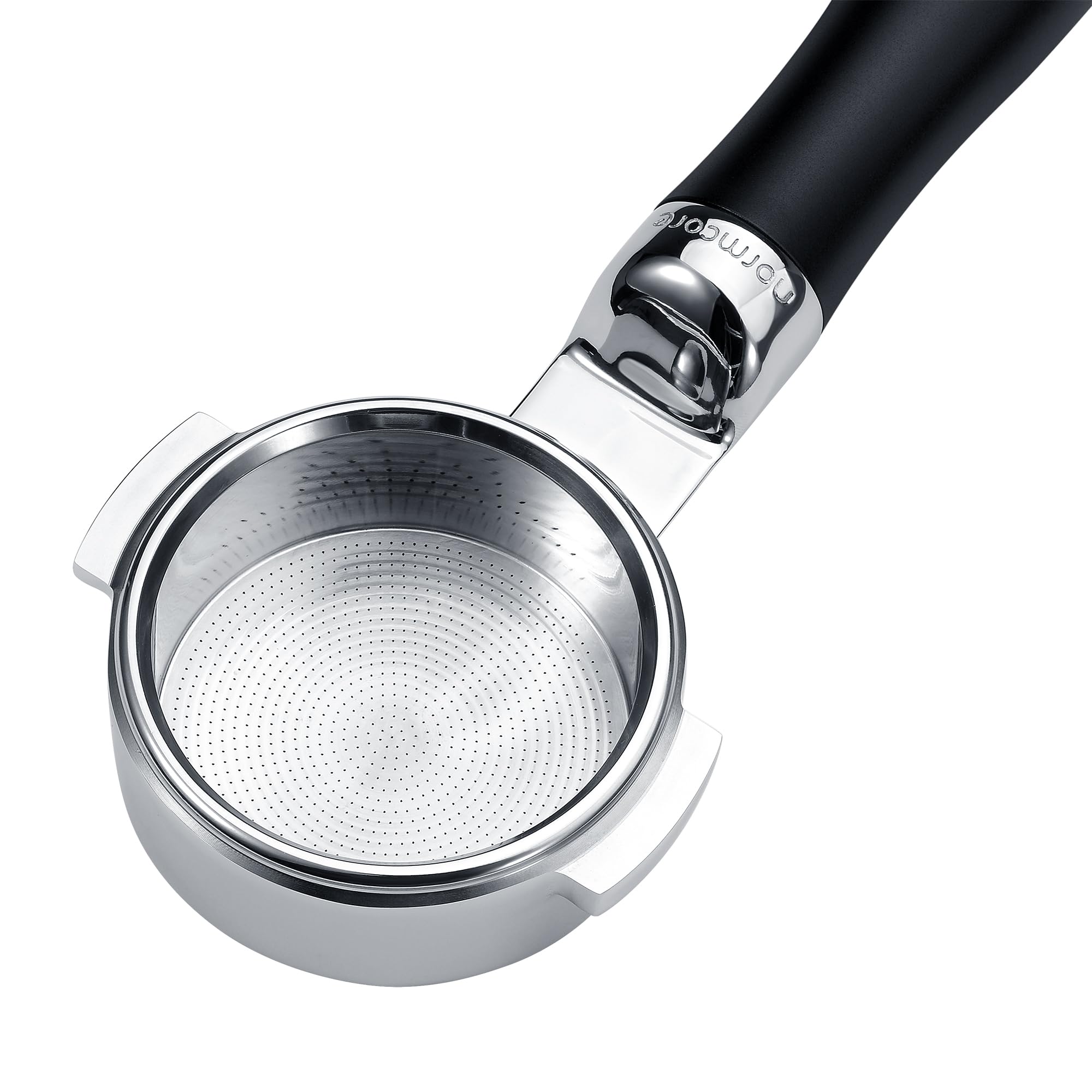 Normcore Portafiltro sin fondo Unibody de 58 mm con cesta de extracción integrada de 0,28 mm de alta extracción para todas las máquinas de espresso La Marzocco Home, 22 g