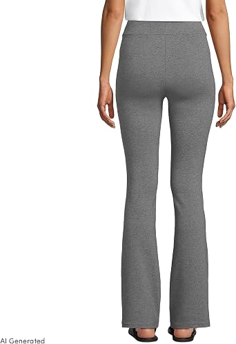 Lands' End Women's Starfish High Rise Flare Pants