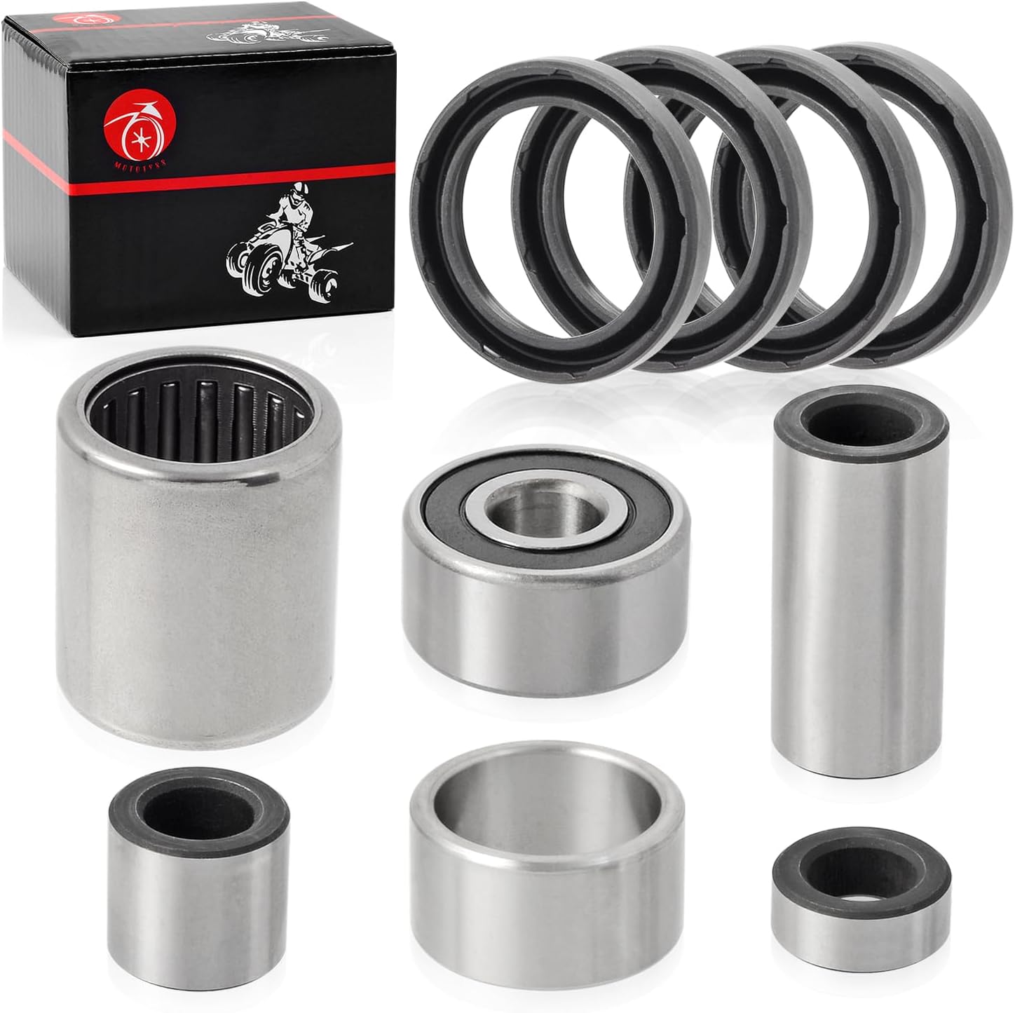 Swingarm Bearing Bushing Seal Kit For Honda Rancher 420 TRX420 FE/FM/TE/TM/FPE/FPM 2007-2013 Foreman 500 TRX500 FE/FM/FPE/FPM 2012-2013