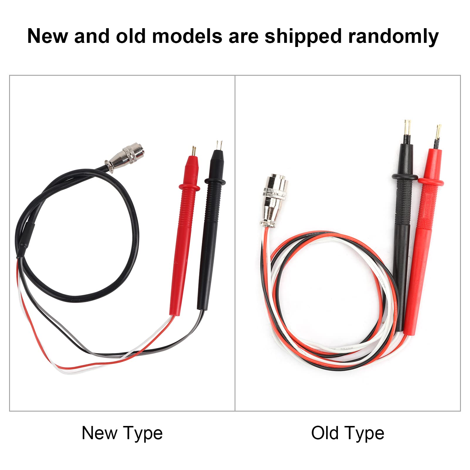 de 4 cables YR1035 Batería Probador de resistencia interna con cables Pantalla LCD para plomo ácido, iones de litio, polímero de litio, fosfato de litio y hierro, alcalino, batería seca