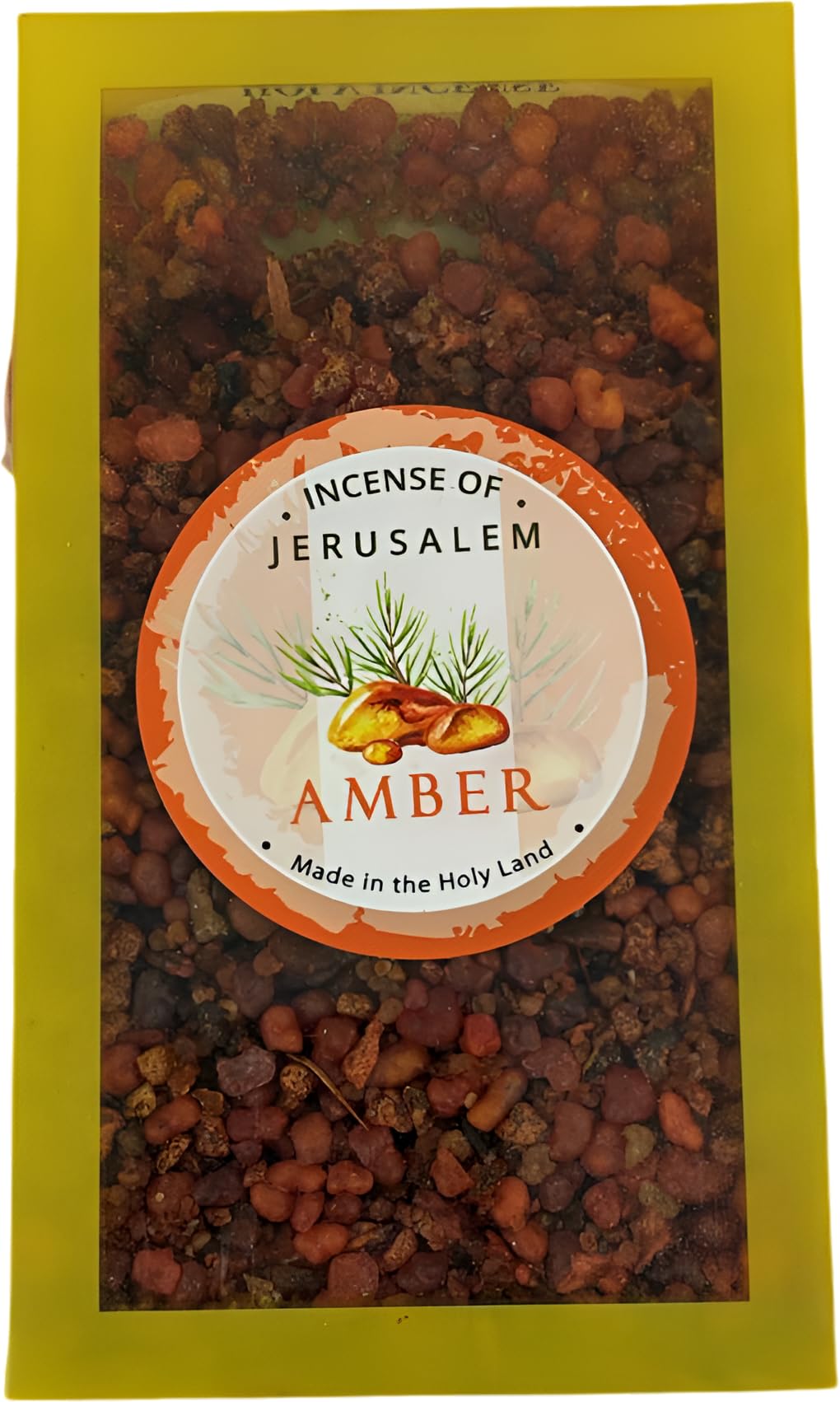 Holy Land Market Incense from The - 100 Grams (3.5 Ounces) (Amber)
