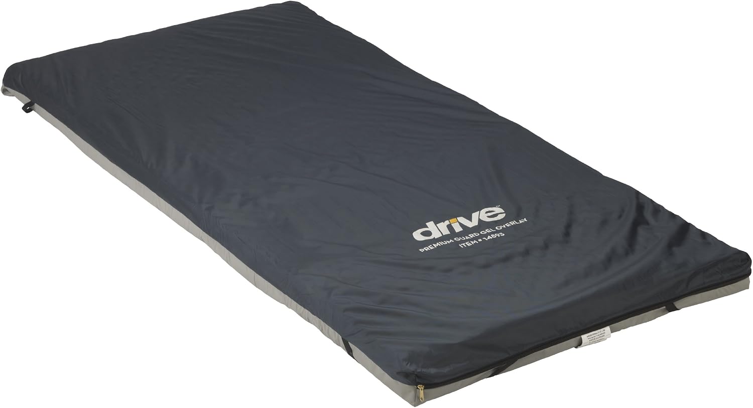 Drive Medical 14893 Premium Guard Gel Mattress Overlay, Blue