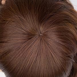 Ucubb Short Curly Wigs with Bangs for Women 14 Inches Wavy Bob Wig Synthetic Heat Resistant Fiber Wigs (27-30)