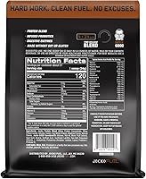 Vista 3 de Jocko Fuel Paquete de creatina de chocolate en polvo de proteína de suero