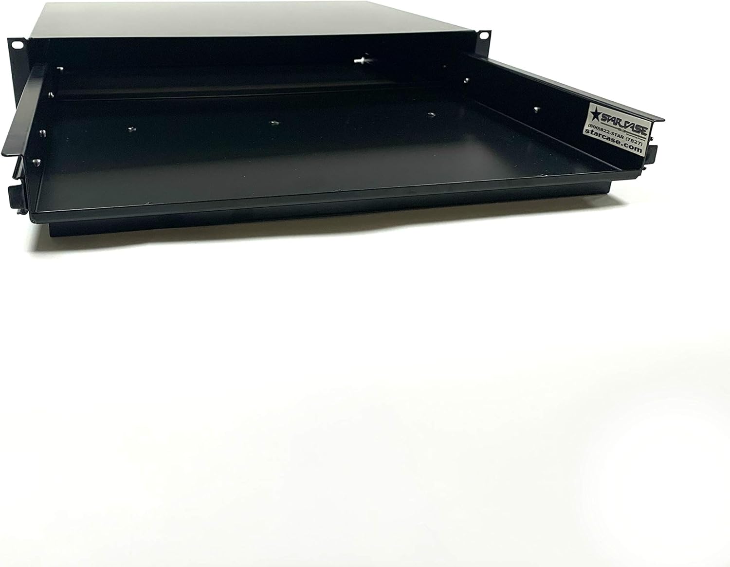 Star Case 2U Keyboard Drawer with Left or Right Side Mouse Tray