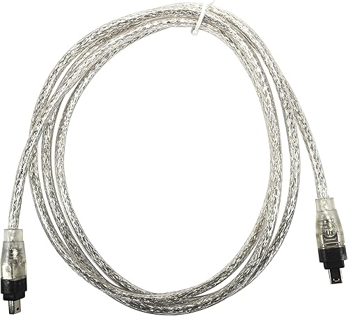 Miniatura 2 de HQRP Cable FireWire compatible con Panasonic PVDDC9 IEEE 1394 4pin a 4pin reemplazo