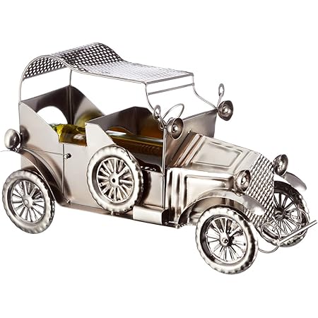 Weinflaschenhalter Gitarrist Metall - Deko Figur Für Weinflaschen