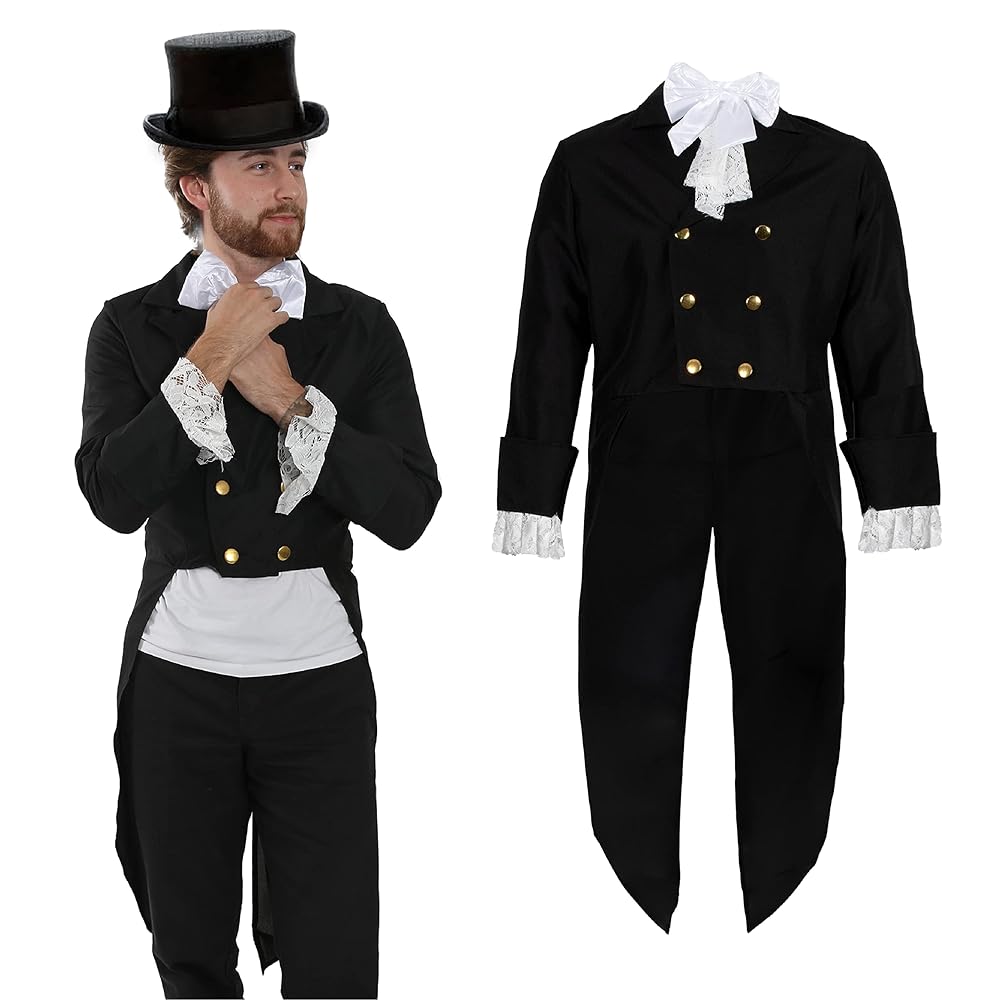 Costume Veneziano Uomo Victorian Men: Dickensian Tailcoat Adult