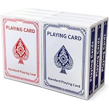 Playing Cards 6 Pack, Decks of Cards, Standard Playing Cards Bulk