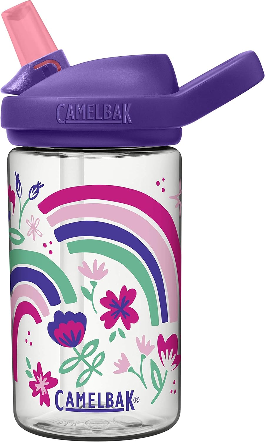 CamelBak Eddy+ Kids Bite Valve Straw Tritan Renew Water Bottle | Kids, with Tritan Renew - Image 4