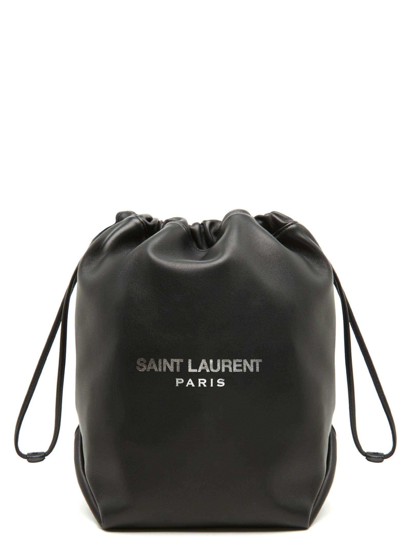 Saint Laurent Womens 5384470yp0e1000 Black Leather Shoulder Bag