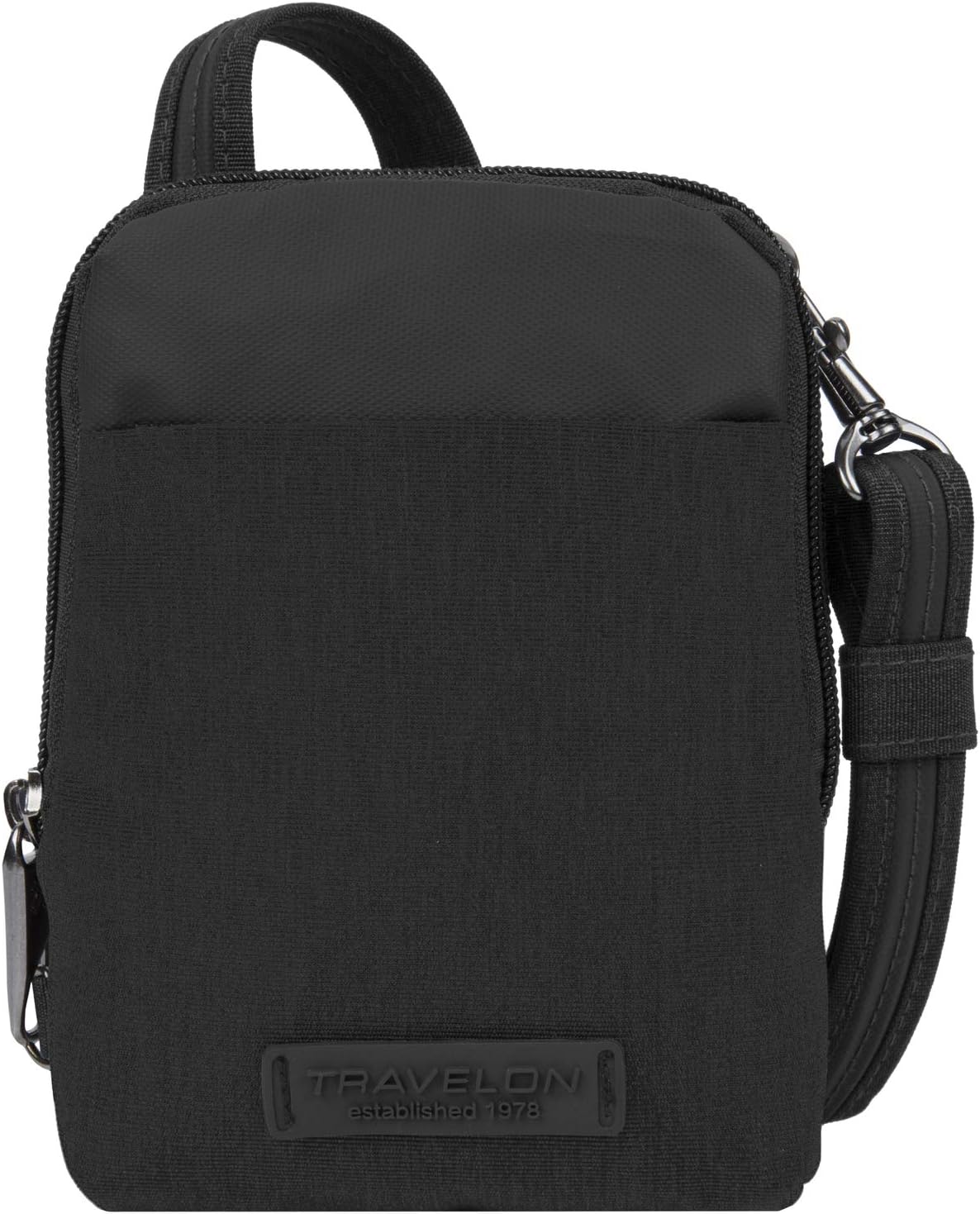 Travelon AntiTheft Metro Stadium Mini Crossbody, Black, One Size Buy